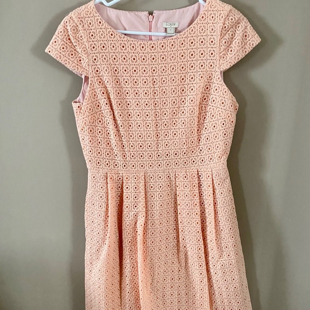 JCrew eyelet dress